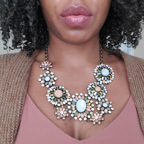 Statement Crystal Necklace - Picture 4 of 7